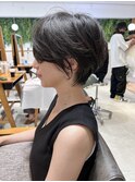 【渡辺】ショートグラデーションカラーペールベージュ