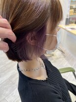 ニコバイヒーズ(nico by Hi-s)&nbsp;インナーカラーパープル