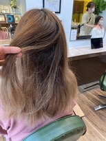 リンイチマルサン(Lin.103)&nbsp;美髪矯正【髪質改善ストレート】ビフォー×アフター