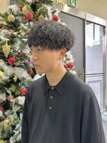 ゼスト 吉祥寺店(ZEST)&nbsp;鈴木楓竜波巻きスパイラルメンズマッシュ吉祥寺