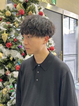 ゼスト 吉祥寺店(ZEST) 鈴木楓竜波巻きスパイラルメンズマッシュ吉祥寺