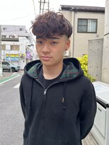 アイズ 海老名(AIZU)&nbsp;スペインカール スパイラルパーマ 眉毛 フェード