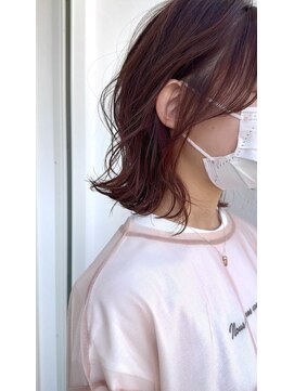 プリームヘアーホワイト(Pleame hair WHITE) ピンクベージュ