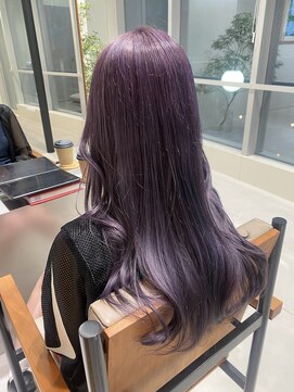 ローレンアオ(LOREN AO) 【LOREN AO】ラベンダーカラー/パープルカラー／ブリーチ