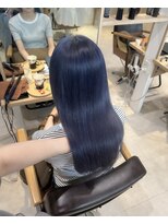 ヘアーメイクブランニュー セントラル 西大寺店(hair make Brand new central)&nbsp;ブルーカラー◎