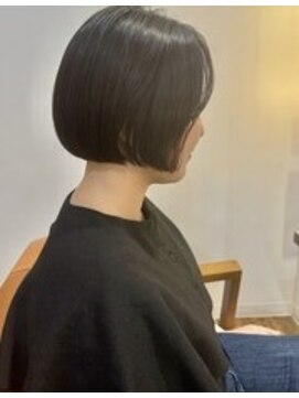 プティアミ(petite amie) 暗髪ラベンダー×ミニボブ