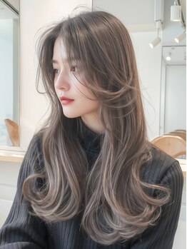 ヘアー ジップ(hair Zip)の写真/傷みにくいカラー剤を採用!ファイバープレックス、ケアブリーチでダメージを大幅削減!綺麗な髪を叶えます♪