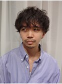メンズマッシュパーマ