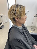 ザワン(The one)&nbsp;THE RAMPAGE　吉野北人風ブリーチ毛にパーマ