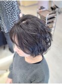 100％手ぐしでOK！クセ毛風カーリーショート☆