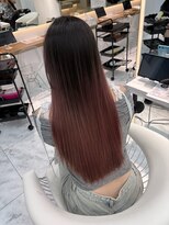 ロンドルピナス 小倉(Lond Lupinus)&nbsp;ブルーブラック/縮毛矯正/美髪のススメ/外ハネボブ/髪質改善