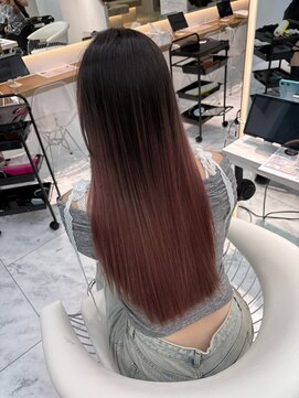 ロンドルピナス 小倉(Lond Lupinus) ブルーブラック/縮毛矯正/美髪のススメ/外ハネボブ/髪質改善