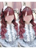 りんごヘア