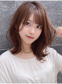 【F】大人かわいいナチュラルヘア20代30代40代50代◎