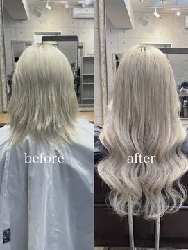 ルフレ 新宿本店2nd(Reflet) ○ビフォーアフタープルエクステ