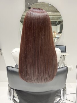 ウィステリア 銀座(WISTERIA) 【WISTERIA】ピンクベージュ髪質改善ウルトワトリートメント