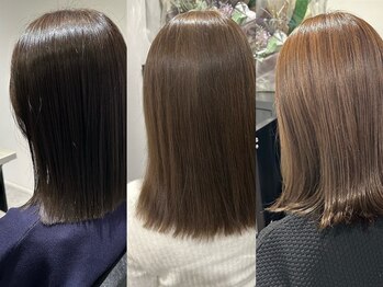 シエル(ciel)の写真/【近鉄八尾】ダメージレスの"トレンド×似合わせ"色持ちの良さも◎高い技術力であなたに合う魅力的な髪色に