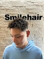 スマイルヘアー 北浦和二号店(Smile hair) ミドルフェード スパイキーショートラフなセットで小洒落た感を