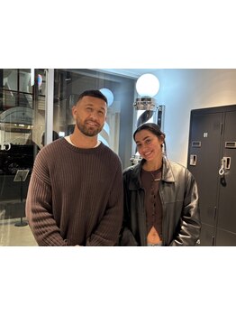 ビジネスシーンで映えるバーバー品質のメンズパーマ×フェードカット×眉毛カット人気![本町/men's/理容室]