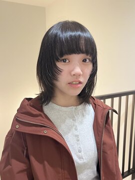 ナループロア ハチ(Nalu pu loa hachi) ストレートパーマ/パーマ落とし/顔まわりレイヤー