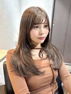 リミュー バイ イフ(lmu by if) ブリーチなし透明感ベージュ×レイヤー