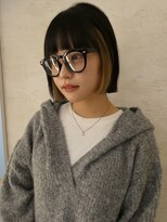 エクラートリュクス 津田沼(ECLART Luxe)&nbsp;ミニボブ × イヤリングカラー