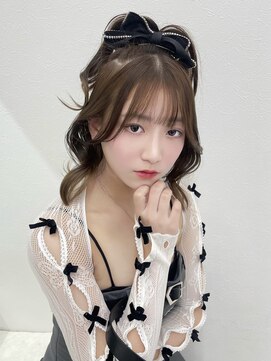 アイトーキョーエス 渋谷(AI TOKYO S) ハーフアップ/くるみちゃんヘア/クラゲヘア/ハーフツイン