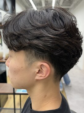 ナム 錦糸町(NAM) MEN'S HAIR/ブルーブラック/フェザーパーマ/錦糸町