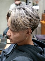 メッツ 原宿(METS)&nbsp;MEN'S/バレイヤージュ×テーパーフェード/ハイライト