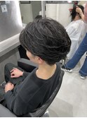 フェザーショート/フェザーパーマ/ケアパーマ/メンズカット