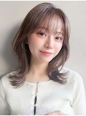 艶感イメチェン外ハネボブアンブレラカラークールショート