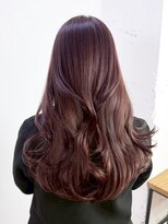 アイティー バイ アルバム 浦和店(IT by ALBUM) ロング顔周りレイヤー韓国ヘアココアベージュ_ba570961
