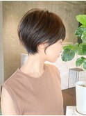 ショートヘア/ショートカット/ショートボブ/30代40代50代/表参道
