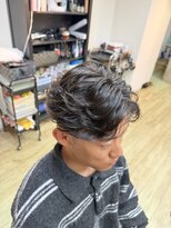 ディレクション(Direction) フェザーパーマ×フェードカット