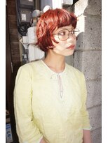 ゾーイ ケゴ 天神今泉(ZOEY kego) 今泉 ボブレイヤー 暖色カラー