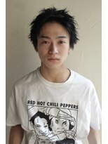 フィルムス 大阪本町(FILMS) men's/ニュアンスパーマ/ナチュラルツーブロック/フェザーカット
