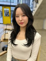 ミリ(mm)&nbsp;10代20代30代レイヤーカット髪質改善くびれ巻き透明感仙台韓国