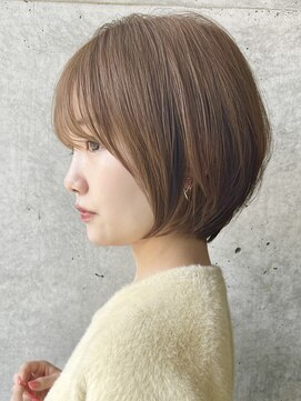 ザ シー 海老名(The C) 20代30代40代50代ナチュラル大人可愛いレイヤーショートボブ