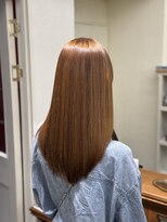 ジーテ 渋谷(gite) ツヤ髪×ロングストレート「渋谷/髪質改善」
