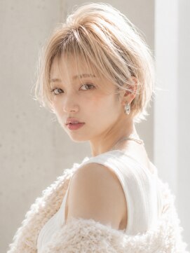 シエル 大名店(CIEL) ミルクティーベージュショート
