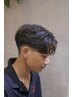 【こはく指名限定クーポン】メンズカット+メンズパーマ+眉カット¥8800~