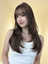 アイトーキョーエス 渋谷(AI TOKYO S) レイヤーカット/オリーブベージュ/透明感/髪質改善/渋谷