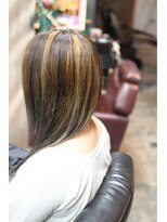 オーバーキャプテンネイキッド(OVER CAPTAIN NAKED)&nbsp;ハイライト＆ローライトＭＩＸカラー