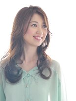 ヘアーサロン ラフリジー(Loufreasy)&nbsp;小顔に見える♪ひし形シルエット♪ゆるふわロング