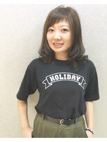 シャンプーボーイ 宮崎駅前店(SHAMPOO BOY)&nbsp;透明感アッシュ～アシメバングでかわいらしく～