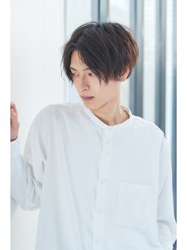 ゼスト 八王子店(ZEST) 前下がりセンターパート  ニュアンスパーマ