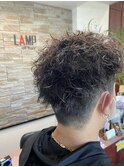 ツイストパーマ メンズ