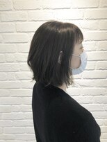 デイジー インデックスヘア 大島店(DAISY index hair) ”DAISY大島店” ボブルフ 外ハネボブ ラベンダーアッシュ