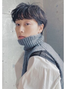 ハイジア(hygea) [hygea]マッシュショート　クセ毛風パーマスタイル[薬院/警固]