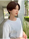 センターパートショート☆